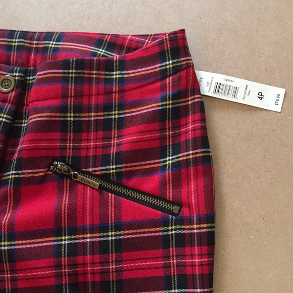 Tartan Crop Petite Pant - Picture 4 of 6